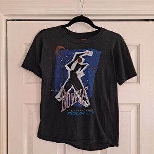 David Bowie Serious Moonlight (European) Tour '83 medium t-shirt
